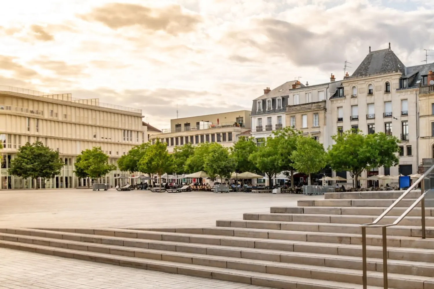 Vue sur la ville de Poitiers